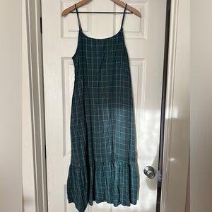 A new day Target Plaid Green Dress
